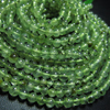 10 x 14 inches Really Gorgeous Nice Quality - Green Prehnite - Smooth Round Ball Beads size 4 - 5 mm approx
